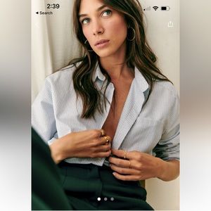 SEZANE NWT MAX SHIRT SIZE 8